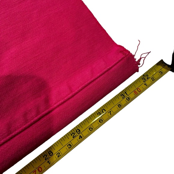 Judy Blue All the Heart Eyes High Rise Hot Pink 90’s Straight Leg Jeans 5 NWT - Picture 10 of 16